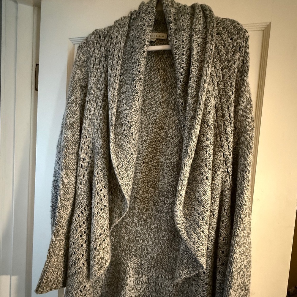 Debbie Morgan open front cardigan/duster